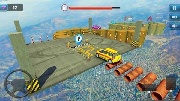 Crazy Ramp Car Stunts Parking:Impossible Tracks screenshot 6