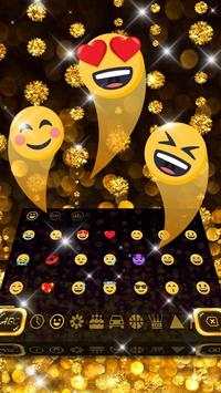 Gold Diamond Keyboard Theme screenshot 3