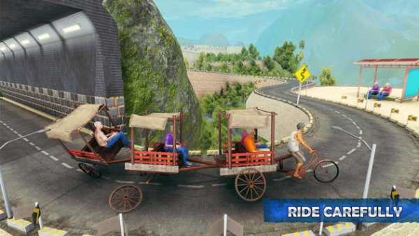 Offroad Bicycle Rickshaw Driving Simulator 2018 screenshot 8