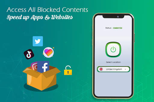 Turbo hot vpn - Super best VPN & free VPN proxy screenshot 1