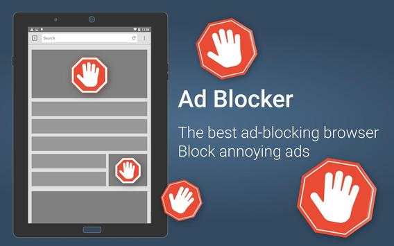 Adblocker Lite - Fast Browser screenshot 5