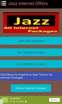 Jazz Internet Packages 2019 screenshot 4