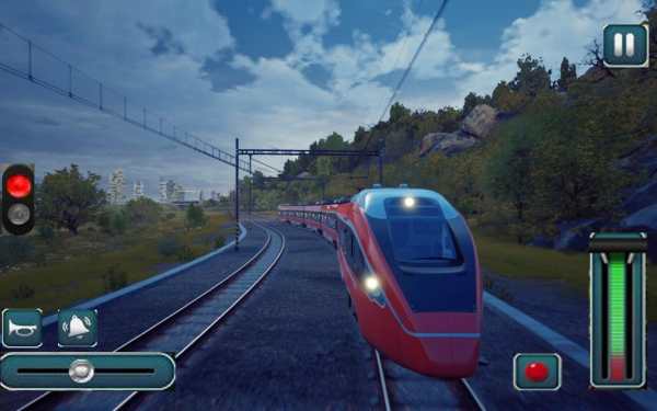 Bullet train simulator game 3d screenshot 2