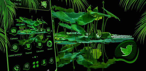 Green Leaves Theme Launcher screenshot 8