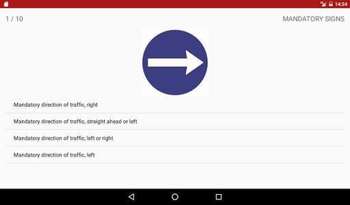 Norwegian Traffic Signs screenshot 6