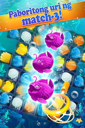 Mermaid - puzzle match-3 screenshot 1