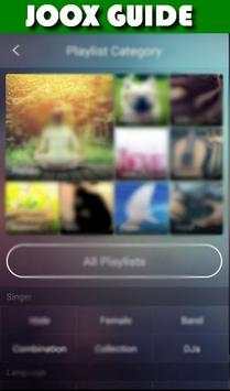 Guide JOOX music screenshot 1