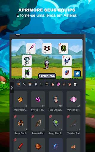 Mana Storia: MMORPG Retrô screenshot 14