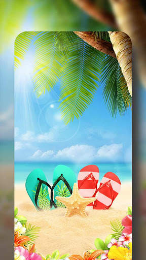 Summer Beach Live Wallpaper & Launcher Themes screenshot 7