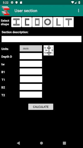 Steel sections screenshot 4