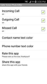 Caller Screen Photo Editor 6 تصوير الشاشة