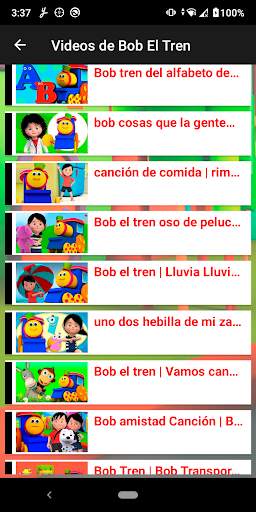 Videos de Bob El Tren скриншот 3
