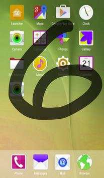 S6 Edge Launcher Tema screenshot 2