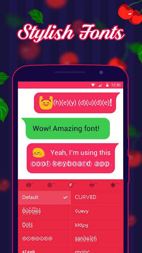 Fruit Color Keyboard Theme screenshot 3