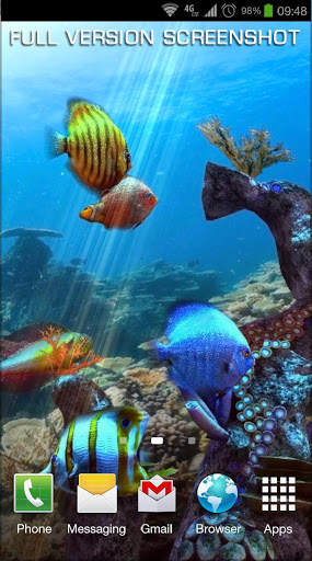 Clownfish Aquarium 3D FREE screenshot 4