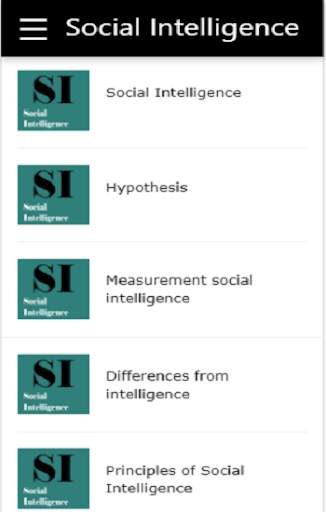 Social Intelligence screenshot 1