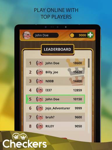 Checkers 3D Game - Checkers online screenshot 10