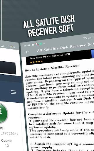 All Satellite Dish Receiver Software Downloader screenshot 5