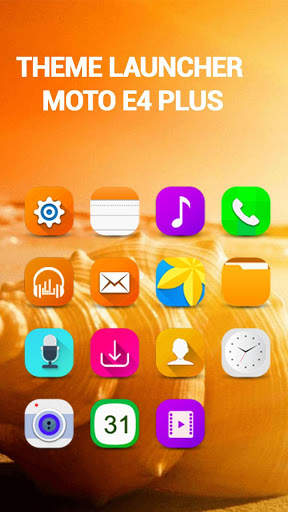 Launcher For Moto E4 Plus themes and wallpaper screenshot 2