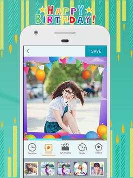 Happy Birthday Video Maker screenshot 2