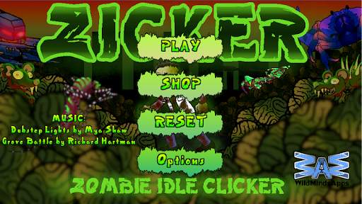Zicker-Zombie idle clicker. screenshot 3