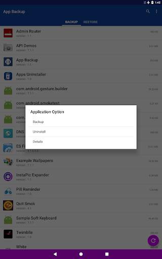 App Backup & Restore 7 تصوير الشاشة