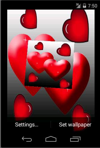 Love Wallpaper Live Gallery screenshot 1