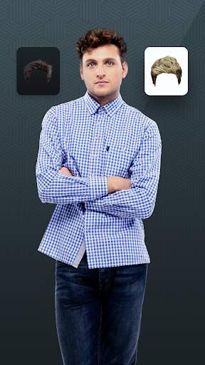 Man Hair Salon Photo Editor screenshot 3