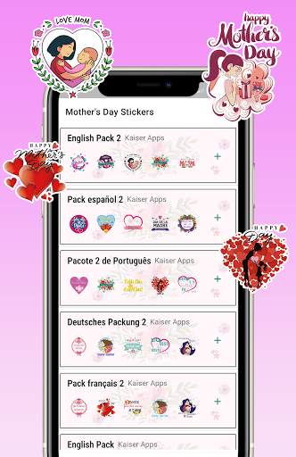 🌸👩‍👦Stickers mother's day for WhatsApp screenshot 2