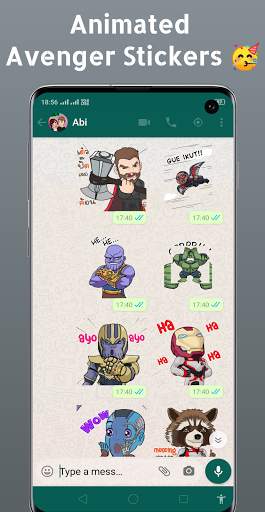 Animated Sticker Pro - 500 Moving Stickers for WA screenshot 3