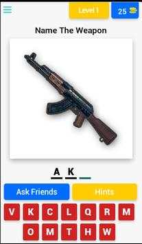 Name The PUBG Quiz screenshot 1