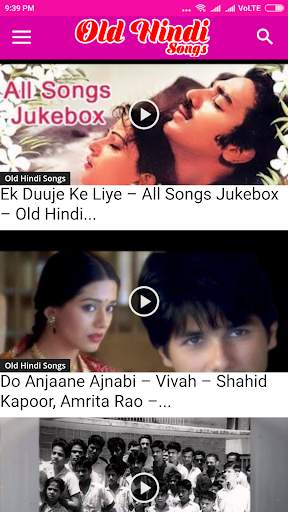 Old Hindi Video Songs - Bollywood screenshot 3
