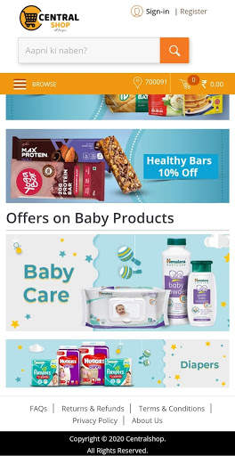 Central Shop screenshot 2