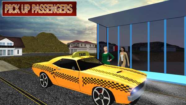 City Taxi Cab Driving 3D screenshot 1