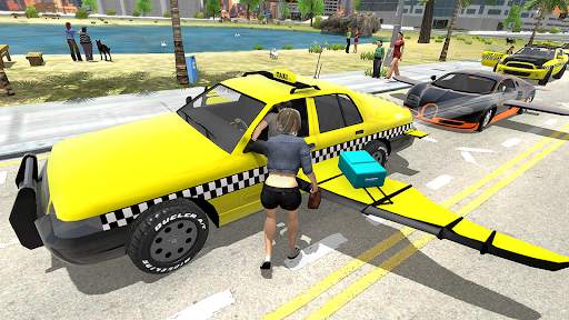 Flying Car Transport Simulator screenshot 7