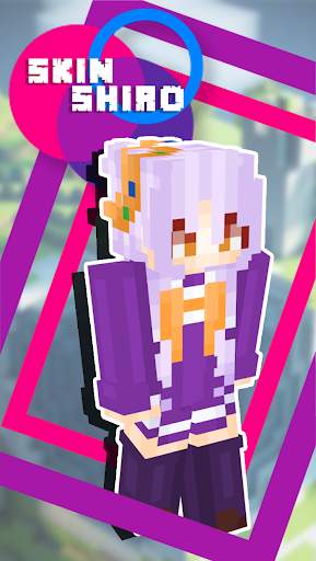 Skin Shiro For Minecraft screenshot 1