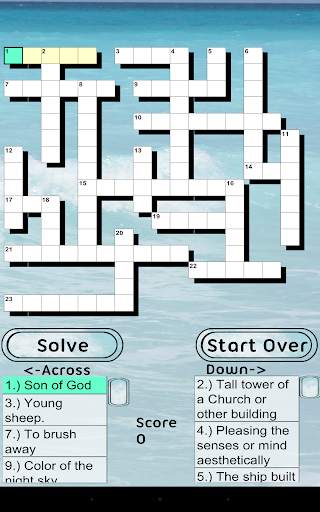 Bible Crossword FREE screenshot 9