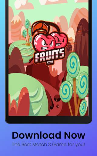 Fruits Star - Free Match 3 Puzzle Game 🍒🍒🍒 screenshot 16