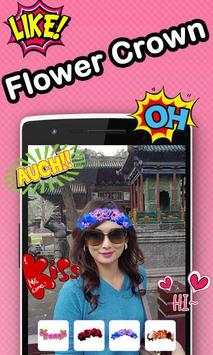 Flower Crown Beauty Camera screenshot 3