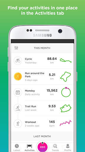 TomTom Sports 8 تصوير الشاشة