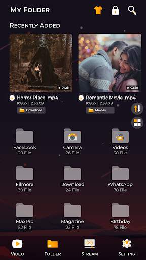 Movie Video Player screenshot 3