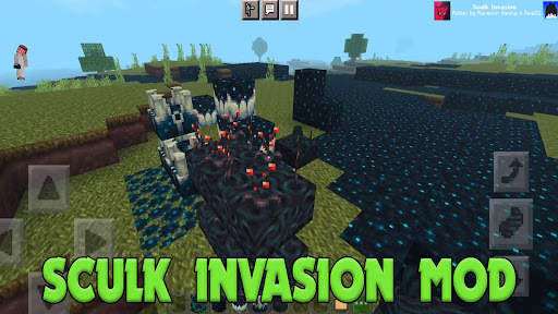 Sculk Invasion Mod Minecraft screenshot 1