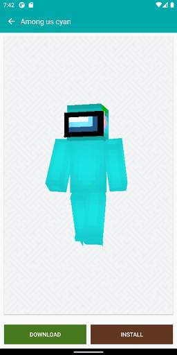 Among us Skins for Minecraft PE screenshot 6