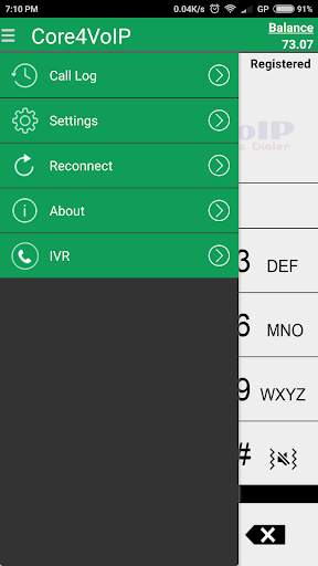 Core4VoIP Mobile Dialer screenshot 6