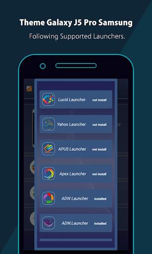 Theme & Launcher Galaxy J5 Pro Samsung screenshot 10