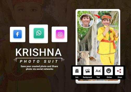 Krishna Photo Suit screenshot 5