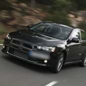 Jigsaw Lancer Evolution X logo