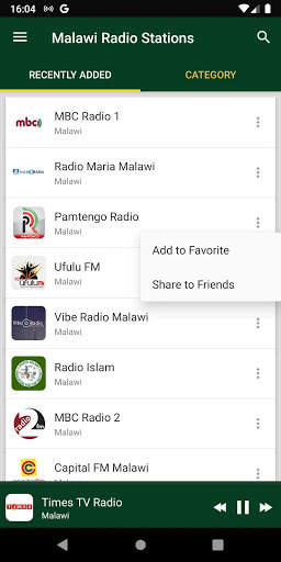 Malawi Radio Stations screenshot 1