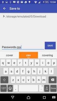 Passwords screenshot 7