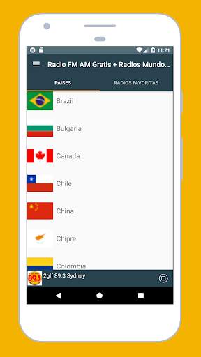 Radio FM AM Gratis   Radios Mundo - Radio Mundial screenshot 6